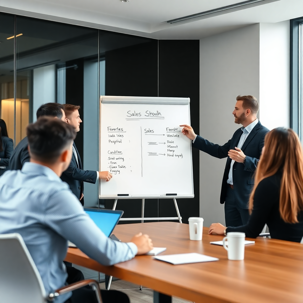 Managed sales engine and outreach services